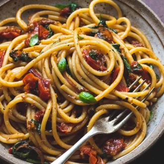 Vegan Bucatini